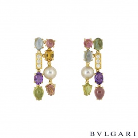 Bvlgari Yellow Gold Allegra Earrings